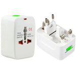 Adaptateur de prise, adaptateur secteur universel EU US UK AU pour voyage, adaptateur de prise