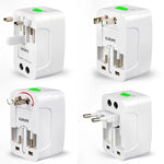 Adaptateur de prise, adaptateur secteur universel EU US UK AU pour voyage, adaptateur de prise