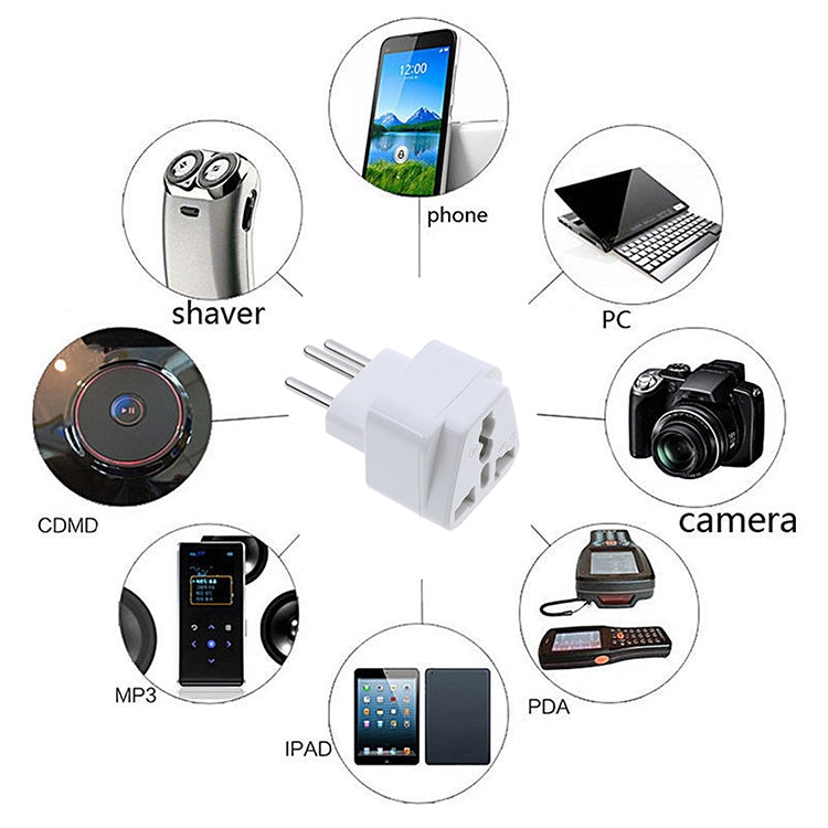 Adaptateur de prise, adaptateur secteur de voyage avec prise Brésil
