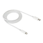 Câble de données USB-C / Type-C 3.1 mâle vers 8 broches mâle, longueur du câble : 1 m