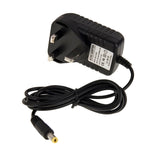 Adaptateur secteur prise UK AC 100-240V vers DC 6V 2A, embouts : 5,5 x 2,1 mm, longueur du câble : environ 1,2 m, prise UK DC 6V 2A