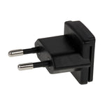 Adaptateur secteur 4 en 1 prise EU + US + UK + AU AC 100-240V vers DC 12V 3A, embouts : 5,5 x 2,1 mm, longueur du câble : environ 1,2 m, prises EU+US+UK+AU