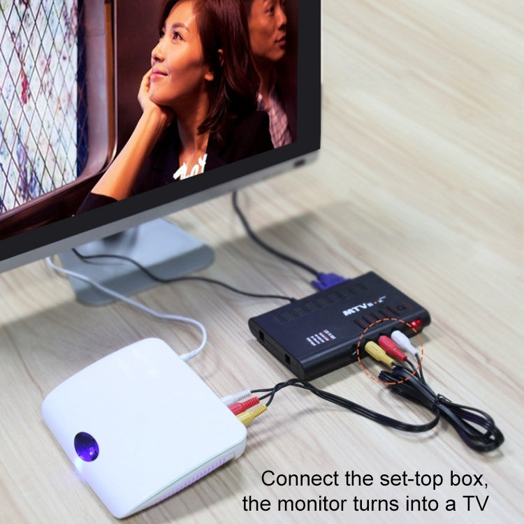 Boîtier TV LCD HD avec télécommande, TV (PAL-BG+PAL-DK)