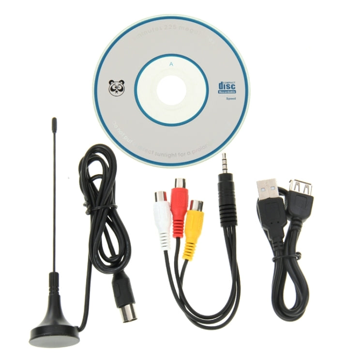 Mini clé TV numérique double module USB 2.0, support FM + AV + DVB-T / T2 / C, DVB-T/T2/C
