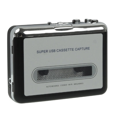 Convertisseur cassette USB super pour PC vers MP3, lecteur audio, cassette vers MP3 noir