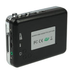 Convertisseur cassette USB super pour PC vers MP3, lecteur audio, cassette vers MP3 noir