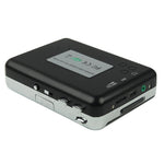 Convertisseur cassette USB super pour PC vers MP3, lecteur audio, cassette vers MP3 noir