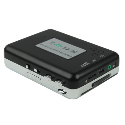 Convertisseur cassette USB super pour PC vers MP3, lecteur audio, cassette vers MP3 noir