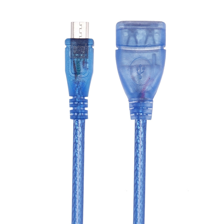 Câble adaptateur convertisseur OTG Micro USB mâle vers USB 2.0 femelle, longueur 29cm