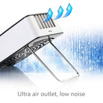 Ventilateur portable USB de climatisation avec support