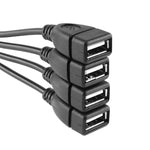 Hub câble USB 2.0 universel à 4 ports 480Mbps haute vitesse pour PC