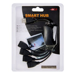 Hub câble USB 2.0 universel à 4 ports 480Mbps haute vitesse pour PC