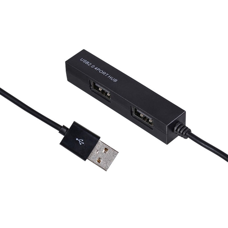 Hub USB 2.0 à 4 ports haute vitesse, répartiteur USB (noir)