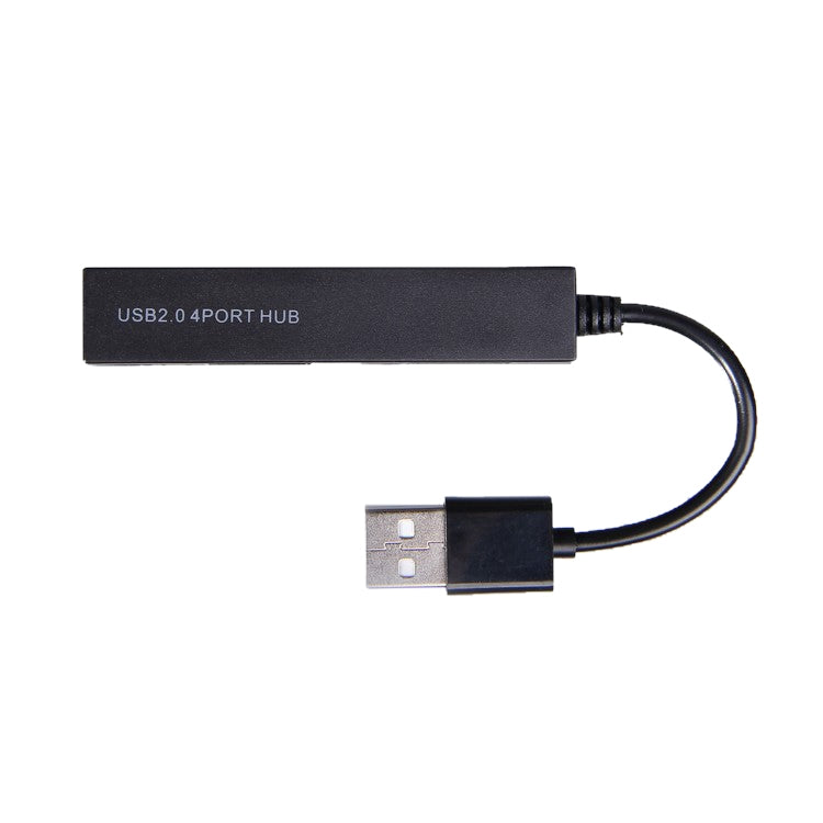 Hub USB 2.0 à 4 ports haute vitesse, répartiteur USB (noir)