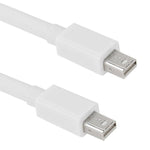 Câble Mini DP DisplayPort pour Apple iMac MacBook Pro, longueur : 2 m, Mini DP vers Mini DP mâle