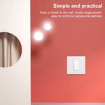 Plaque murale avec vis pour inserts vierges - 1 trou, utilisation mondiale