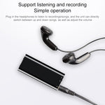 Enregistreur vocal mini 3 en 1 + clé USB 8 Go + lecteur MP3