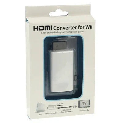 Convertisseur HDMI Full HD 1080p pour Wii, dimensions : 73 x 37 x 20 mm