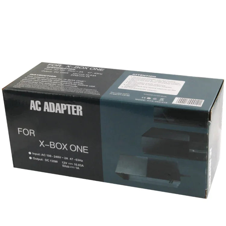 Alimentation secteur / Adaptateur secteur pour console Xbox One, prise UE, prise US