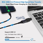 Adaptateur convertisseur USB-C / Type-C mâle vers USB 3.0 femelle OTG