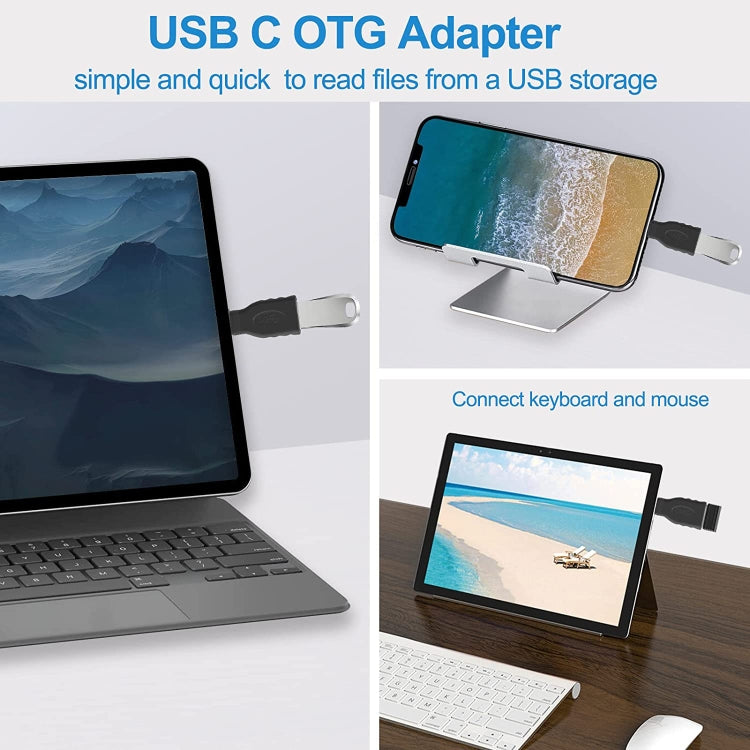 Adaptateur convertisseur USB-C / Type-C mâle vers USB 3.0 femelle OTG