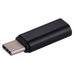 Adaptateur femelle 8 broches vers mâle USB-C / Type-C à coque métallique