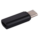 Adaptateur femelle 8 broches vers mâle USB-C / Type-C à coque métallique