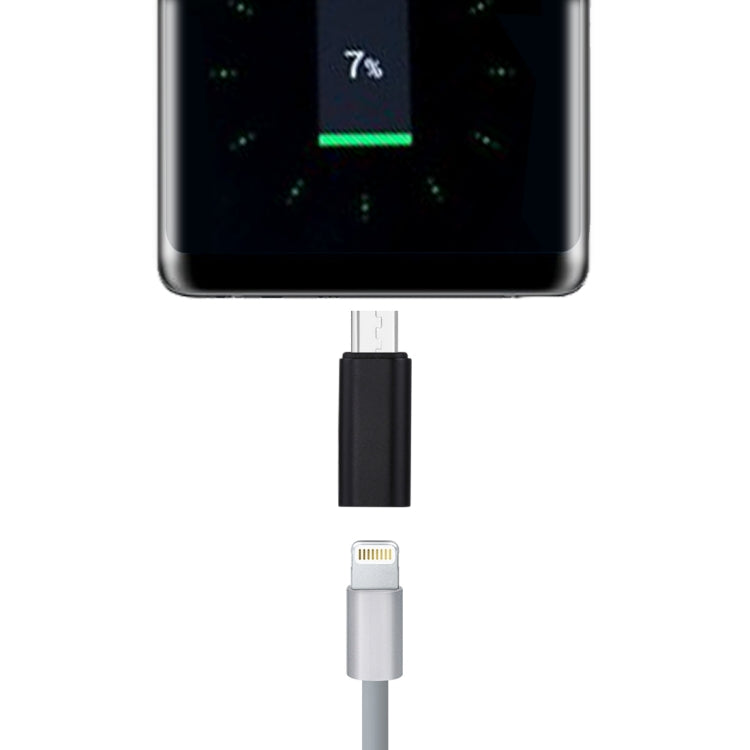 Adaptateur femelle 8 broches vers mâle USB-C / Type-C à coque métallique