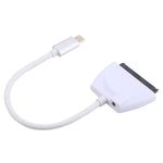 Câble adaptateur convertisseur USB-C / Type-C vers disque dur SATA 22 broches, longueur totale : environ 23 cm