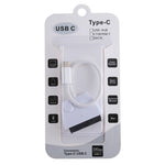 Câble adaptateur convertisseur USB-C / Type-C vers disque dur SATA 22 broches, longueur totale : environ 23 cm