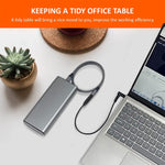 Câble de charge d'alimentation pour ordinateur portable USB-C / Type-C vers 4.0 x 1.7mm, longueur du câble : environ 1,5 m, Type-C vers 4.0 x 1.7mm