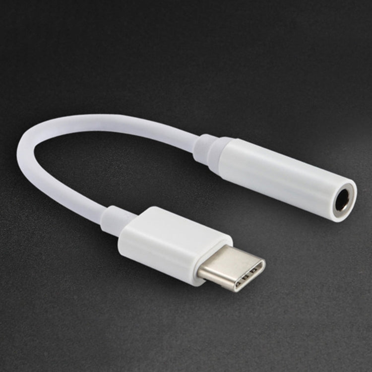 Adaptateur convertisseur USB-C / Type-C mâle vers audio 3,5 mm femelle de 12,5 cm, Type-C vers 3,5 mm 12,5 cm