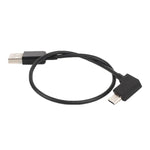 Câble de données coudé USB vers USB-C/Type-C de 30 cm pour DJI SPARK / MAVIC PRO / Phantom 3 &amp; 4 / Inspire 1 &amp; 2, USB vers USB-C/Type-C