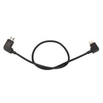 Câble de données convertisseur micro USB vers 8 broches de 30 cm pour radiocommandes DJI Mavic Pro, Spark, Mavic 2 Pro et Mavic 2 Zoom, iPhone et iPad.