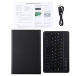 Étui pour tablette en cuir avec clavier Bluetooth magnétique détachable ultra-fin pour Galaxy Tab A 8.0 2019 P200 / P205, avec support