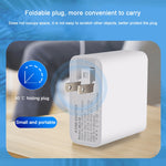 WLX-A6 Adaptateur secteur chargeur de voyage USB à charge rapide 4 ports, prise AU, prise AU
