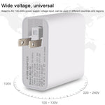 WLX-A6 Adaptateur secteur chargeur de voyage USB à charge rapide 4 ports, prise AU, prise AU