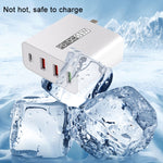 WLX-A6 Adaptateur secteur chargeur de voyage USB à charge rapide 4 ports, prise AU, prise AU