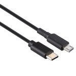 Câble de charge pour ordinateur portable ASUS X205T 19V interface d'alimentation vers USB-C / Type-C mâle, longueur du câble : 1,5 m, pour interface d'alimentation ASUS X205T vers USB-C / Type-C mâle