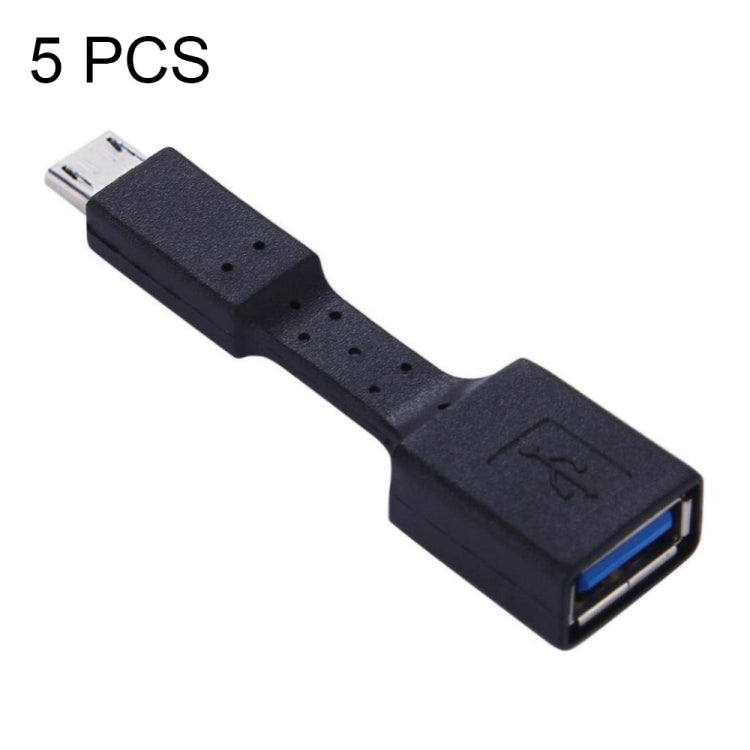 5 adaptateurs OTG Micro USB mâle vers USB 3.0 femelle, Micro USB vers USB 3.0