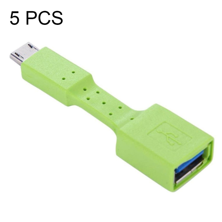 5 adaptateurs OTG Micro USB mâle vers USB 3.0 femelle, Micro USB vers USB 3.0