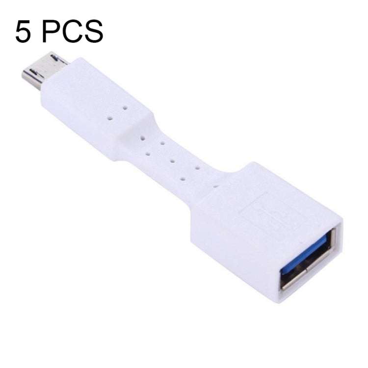 5 adaptateurs OTG Micro USB mâle vers USB 3.0 femelle, Micro USB vers USB 3.0