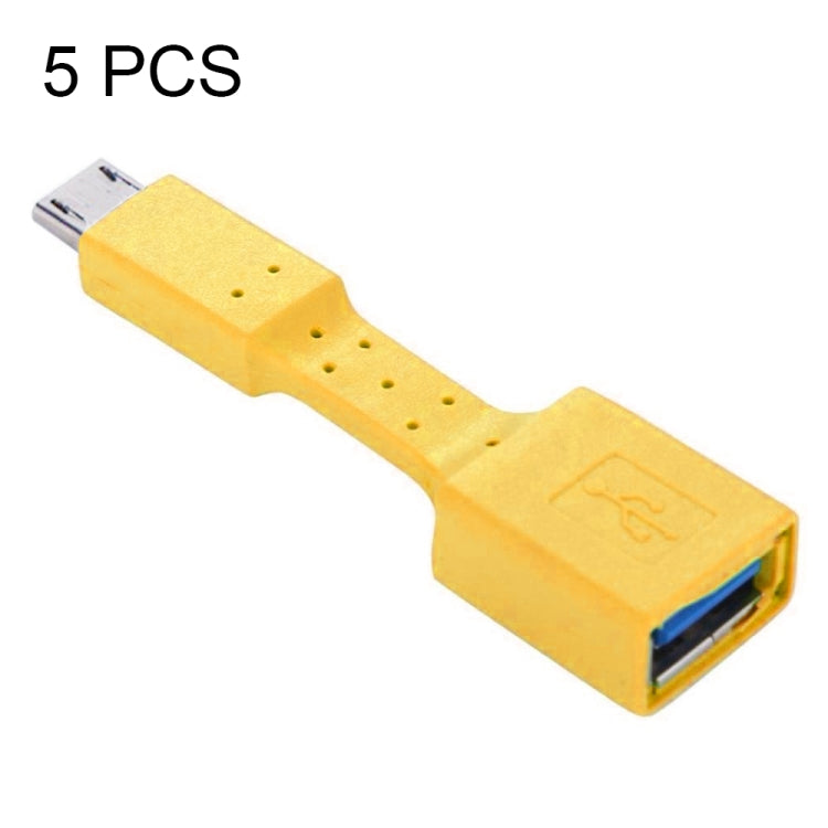 5 adaptateurs OTG Micro USB mâle vers USB 3.0 femelle, Micro USB vers USB 3.0