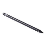 Long Stylet capacitif universel rechargeable avec pointe métallique ultra-fine de 2,3 mm pour iPhone, iPad, Samsung et autres smartphones ou tablettes PC à écran tactile capacitif