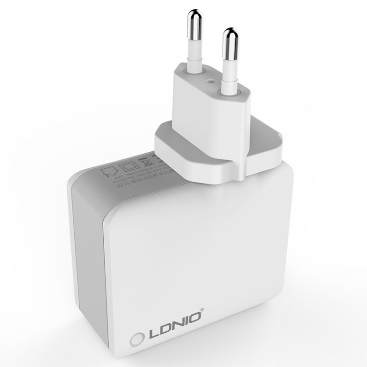 Chargeur de voyage intelligent LDNIO A4403 4.4A 4 ports USB, prise EU, SAS5293AU, SAS5293EU, SAS5293UK, SAS5293US