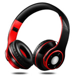 Casque Bluetooth 4.0 + EDR SG-8 sans fil, supra-auriculaire, carte TF, radio FM, stéréo avec micro
