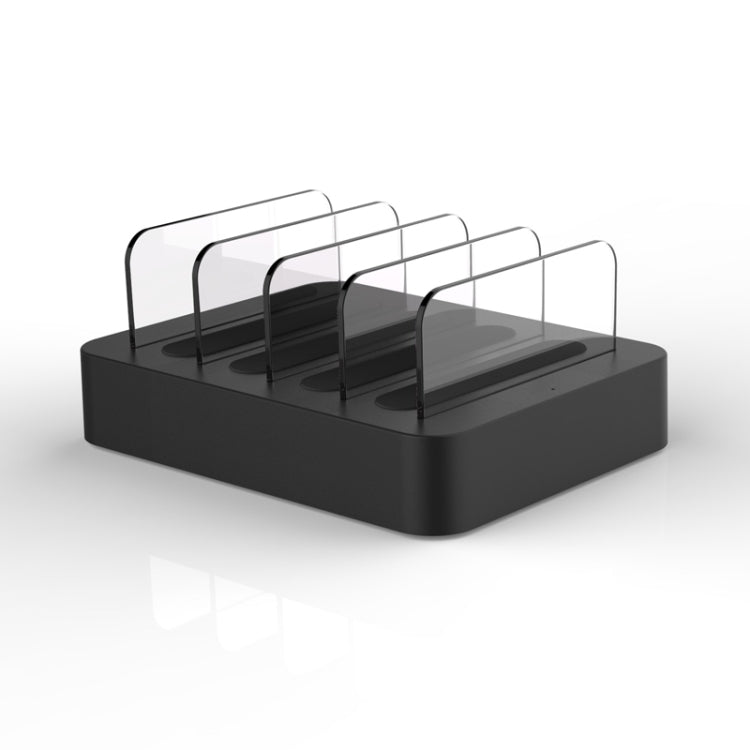 Chargeur intelligent avec ports USB, 45W PD USB-C / Type-C + 18W PD USB-C / Type-C + 18W QC 3.0 USB, avec façade détachable, prise Royaume-Uni, 016PD UK Plug