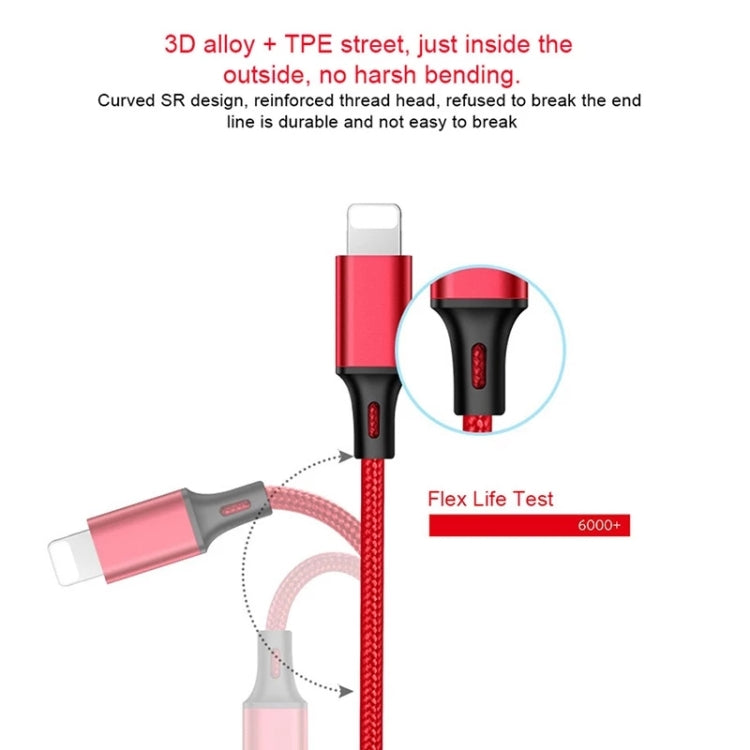 Pour iPhone / Apple Watch 3 en 1 8 broches + Type-C / USB-C + Câble de charge multifonction avec base de chargement magnétique, Longueur : 1m, 3 en 1