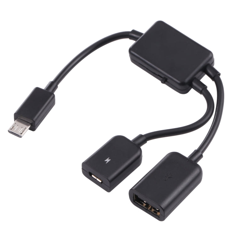 Câble adaptateur OTG Micro USB 1 vers 2