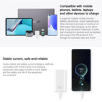 Chargeur de voyage ultra-fin original Huawei 66W GaN avec câble Type-C / USB-C
